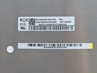京东方液晶模组NV160WUM-K03
