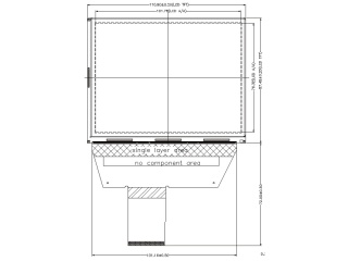 睿智航 5" IPS 液晶玻璃 FOG 640×480 LVDS