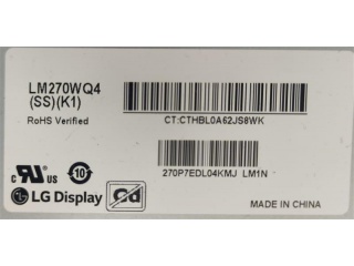 LG Display液晶模组LM270WQ4-SSK1