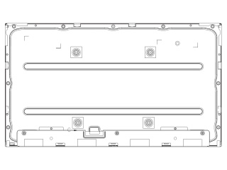 京东方 21.5" IPS 液晶模组 1920×1080 300nits WLED LVDS 30pins 100Hz