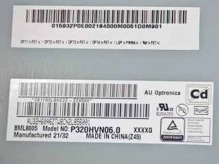 友达液晶模组P320HVN06.0