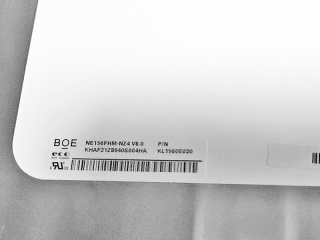 京东方 15.6" IPS 液晶模组 1920×1080 300nits WLED eDP 40pins 240Hz BOE09AF