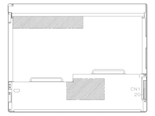 京瓷 10.4" TN 液晶模组 1024×768 1000nits WLED LVDS 20pins
