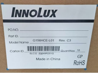 G156HCE-L01图片