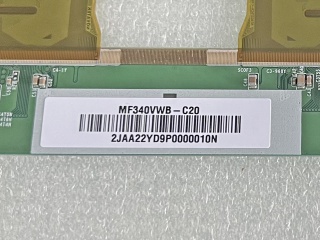 京东方液晶玻璃MF340VWB-C20