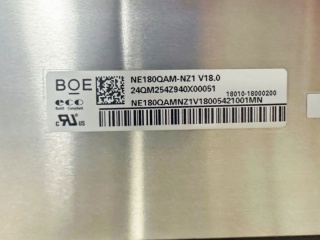 京东方液晶模组NE180QAM-NZ1