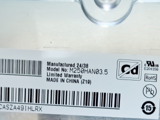友达液晶模组M250HAN03.5