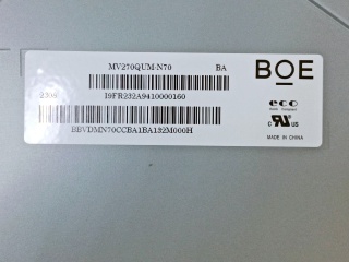 京东方液晶模组MV270QUM-N70