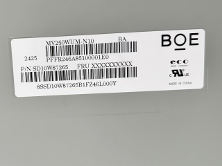 京东方液晶模组MV250WUM-N10