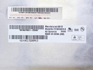 友达液晶模组T216XW01 V0