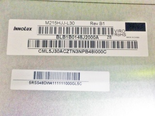群创液晶模组M215HJJ-L30 Rev.B1