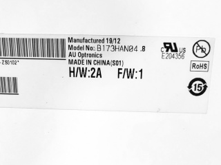 友达液晶模组B173HAN04.8 HW2A
