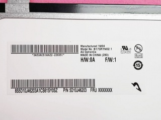 友达液晶模组B173RTN02.1