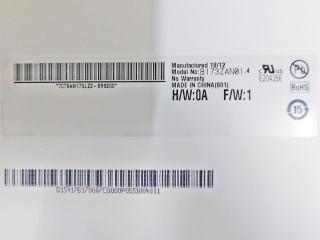 友达液晶模组B173ZAN01.4