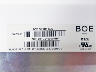 京东方液晶模组NV173FHM-NX3