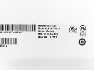 友达液晶模组B156XTN02.4