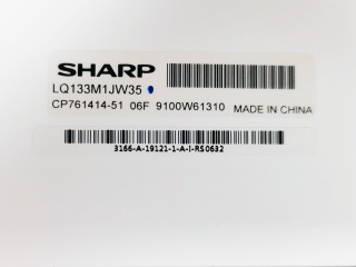 夏普液晶模组LQ133M1JW35