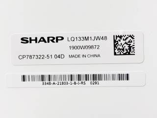 夏普液晶模组LQ133M1JW48