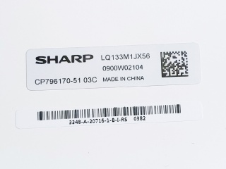 夏普液晶模组LQ133M1JX56