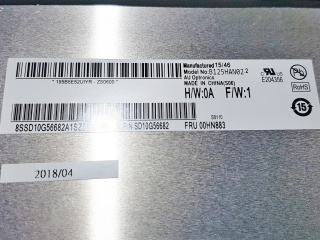 友达液晶模组B125HAN02.2
