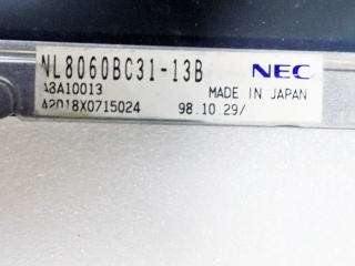 NEC液晶模组NL8060BC31-13B