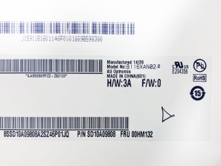 友达液晶模组B116XAN02.0 HW3A