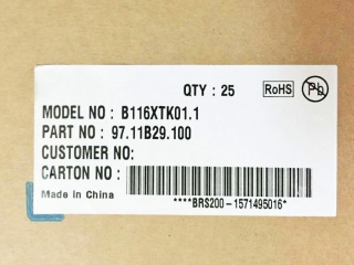 B116XTK01.1图片