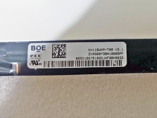 京东方液晶模组NV116WHM-T00 V3.1