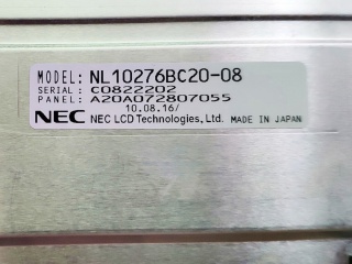 NEC液晶模组NL10276BC20-08