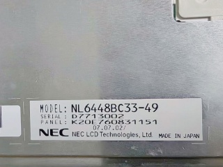 NEC液晶模组NL6448BC33-49