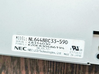 NEC液晶模组NL6448BC33-59D