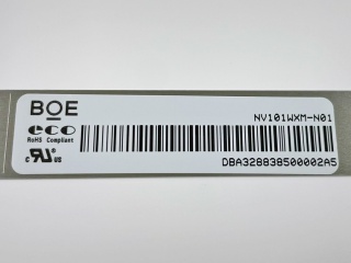 京东方液晶模组NV101WXM-N01
