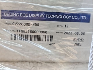 京东方 22" IPS 液晶玻璃 FOB 2560×1440 LVDS