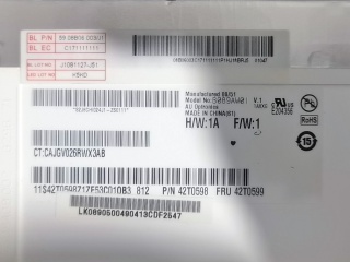 友达液晶模组B089AW01 V1