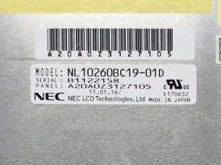 NEC液晶模组NL10260BC19-01D