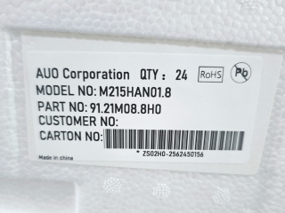 友达液晶玻璃M215HAN01.8 CELL