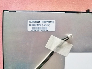 友达液晶模组C080VW03 V0