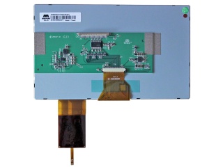 晶采 8" TN 液晶模组 800×480 380nits WLED LVDS 30pins 带电容触摸