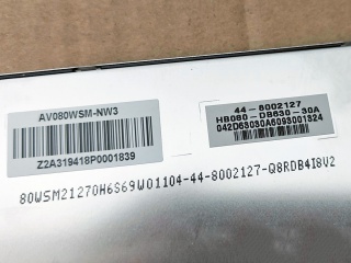 京东方液晶模组AV080WSM-NW3