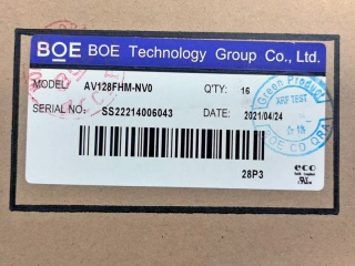 京东方液晶模组AV128FHM-NV0