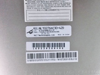 NEC液晶模组NL10276AC30-42D