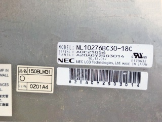 NEC液晶模组NL10276BC30-18C