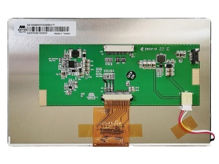 晶采 7" TN 液晶模组 1024×600 500nits WLED LVDS 20pins