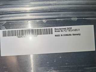 友达液晶模组M270QAN06.5