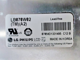LG飞利浦液晶模组LB070W02-TMA2