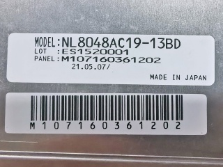 NLT液晶模组NL8048AC19-13BD