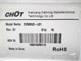 彩虹光电液晶玻璃CV500U2-L01