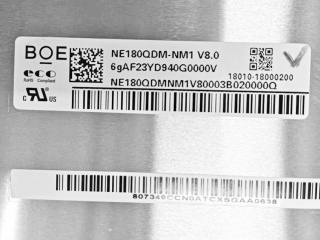 京东方液晶模组NE180QDM-NM1