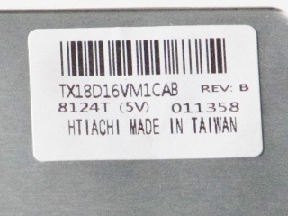 日立液晶模组TX18D16VM1CAB
