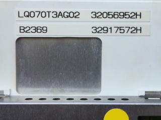 夏普液晶模组LQ070T3AG02
